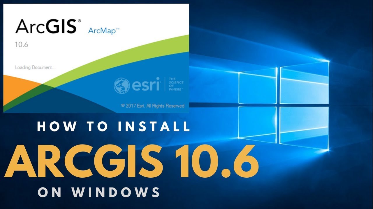 Install Arcgis Windows 10